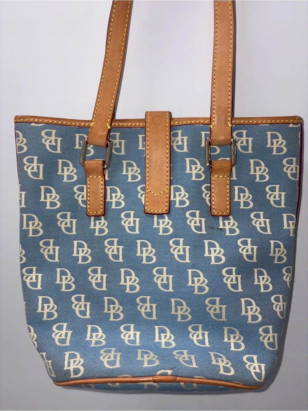 Dooney & Bourke denim bucket bag